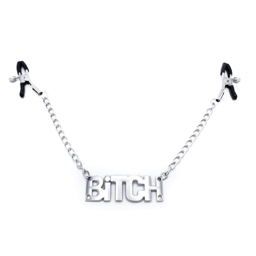 Kiotos - Tepelklemmen Met Ketting En Tekst BITCH