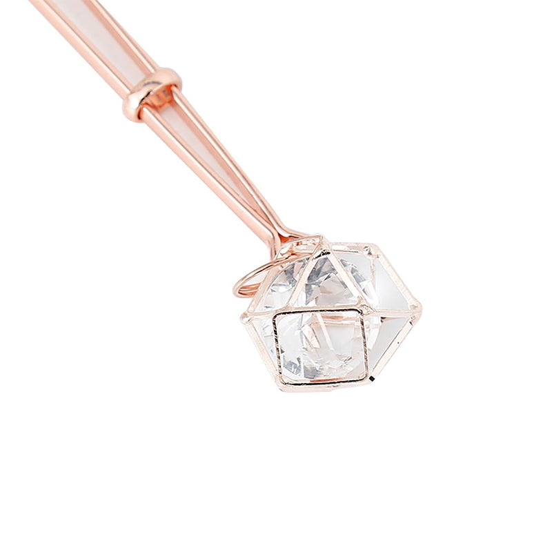 Kiotos - Tepelklemmen Rosé Goud Met Prisma Hanger