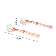 Kiotos - Tepelklemmen Rosé Goud Met Prisma Hanger