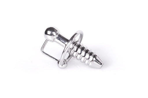 Kiotos - Torpedo - Penis Plug RVS Met Ribbels - Diameter 28 mm