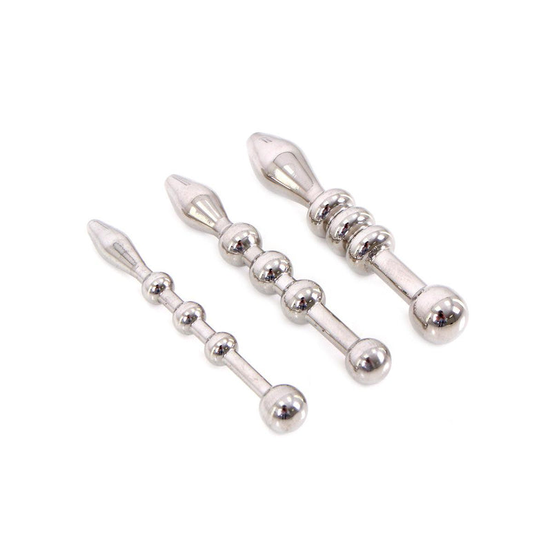 Kiotos - Penis Plug - Urethral Trainer Kit 3 Solid Beads - Penis plugs