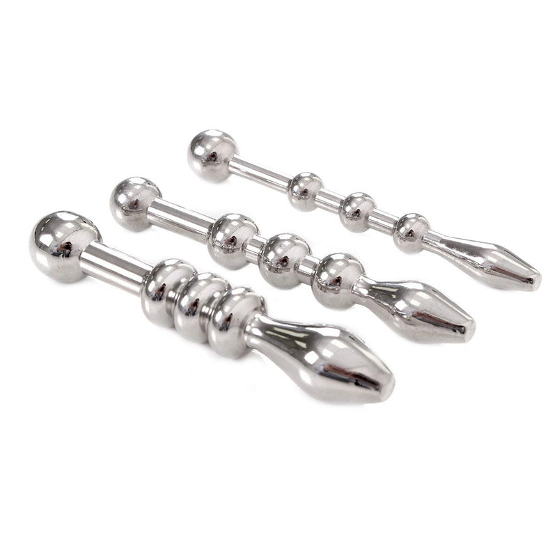 Kiotos - Penis Plug - Urethral Trainer Kit 3 Solid Beads - Penis plugs