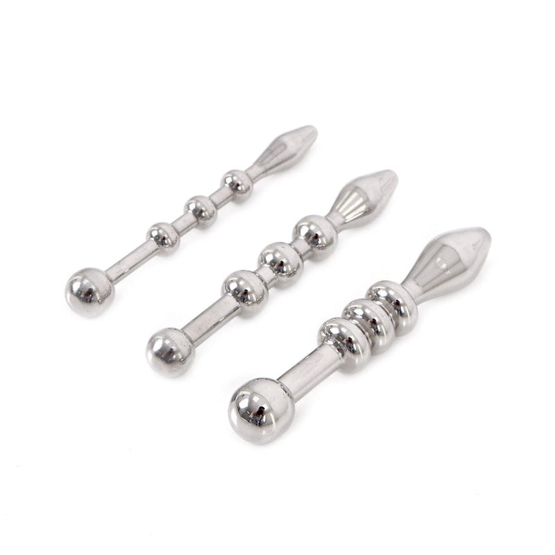 Kiotos - Penis Plug - Urethral Trainer Kit 3 Solid Beads - Penis plugs