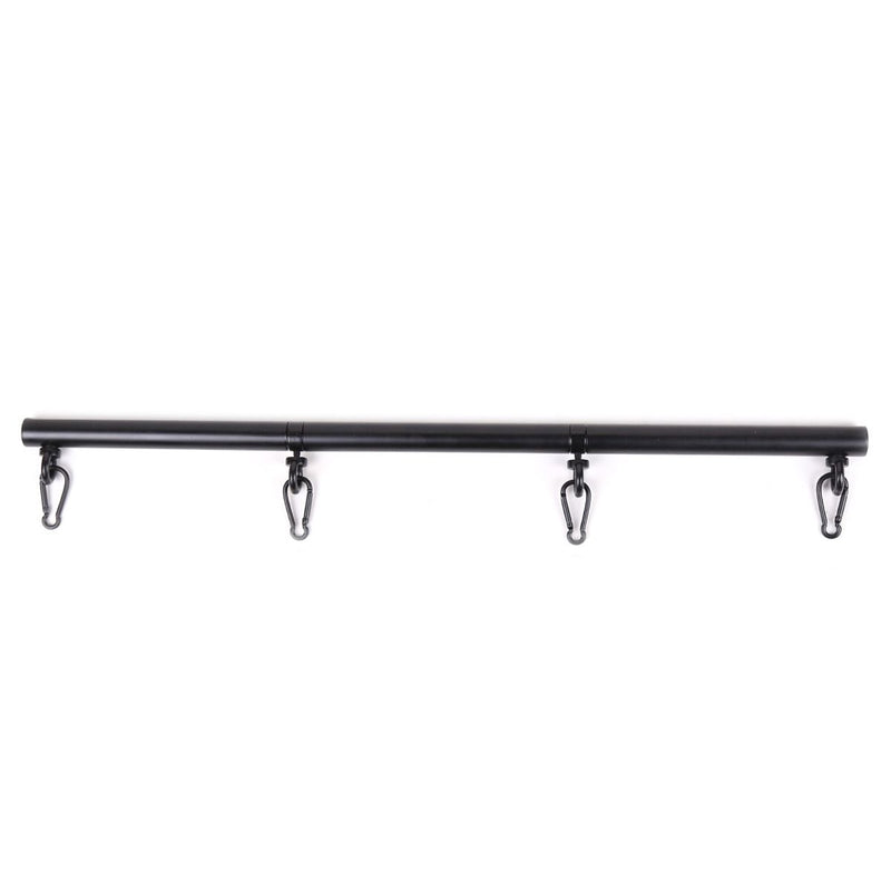 Kiotos - Zwarte deelbare spreidstang/spreader bar Met 4 Ringen