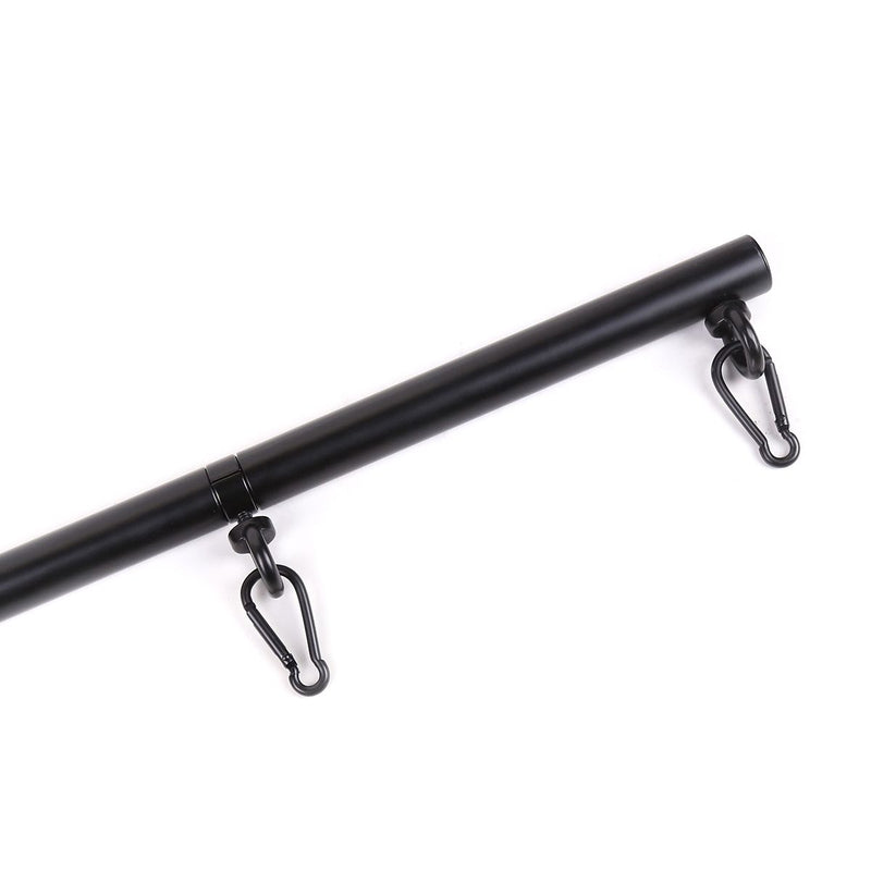 Kiotos - Zwarte deelbare spreidstang/spreader bar Met 4 Ringen