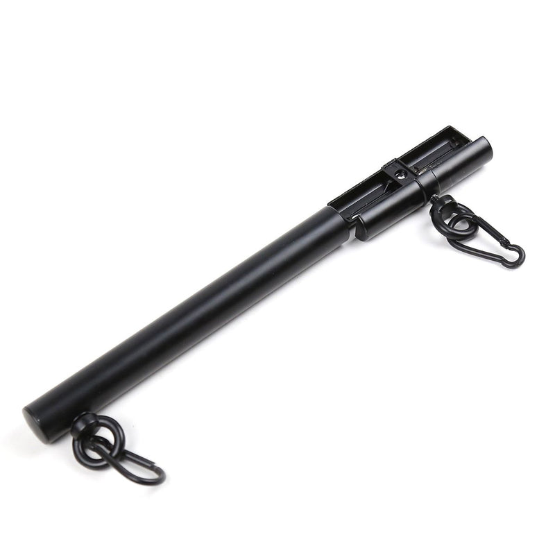 Kiotos - Zwarte deelbare spreidstang/spreader bar Met 4 Ringen