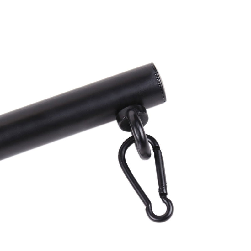 Kiotos - Zwarte deelbare spreidstang/spreader bar Met 4 Ringen