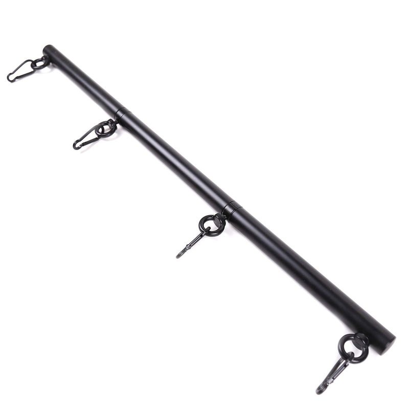 Kiotos - Zwarte deelbare spreidstang/spreader bar Met 4 Ringen