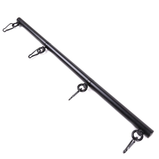 Kiotos - Zwarte deelbare spreidstang/spreader bar Met 4 Ringen