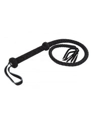 Rimba - Korte suède Bullwhip - Zwart