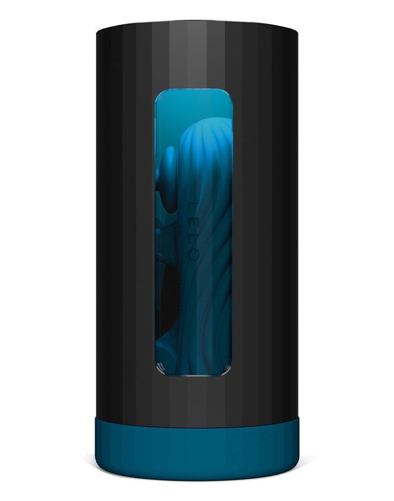 LELO - F1S V3 XL - Interactieve Masturbator met App Control - Blauw/Zwart