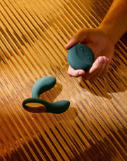 LELO - Hugo 2 - Prostaat Vibrator - Prostaat Massager - Met Afstandsbediening - Zeegroen