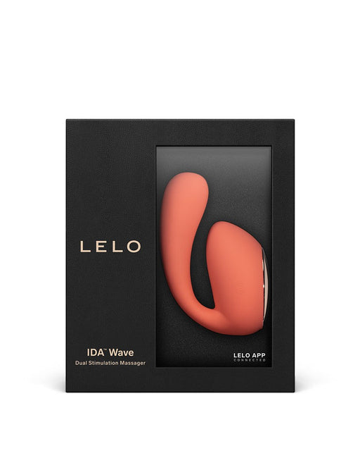 LELO - Ida Wave - Dual stimulation Vibrator Met Wave motion technologie En App Control - koraal