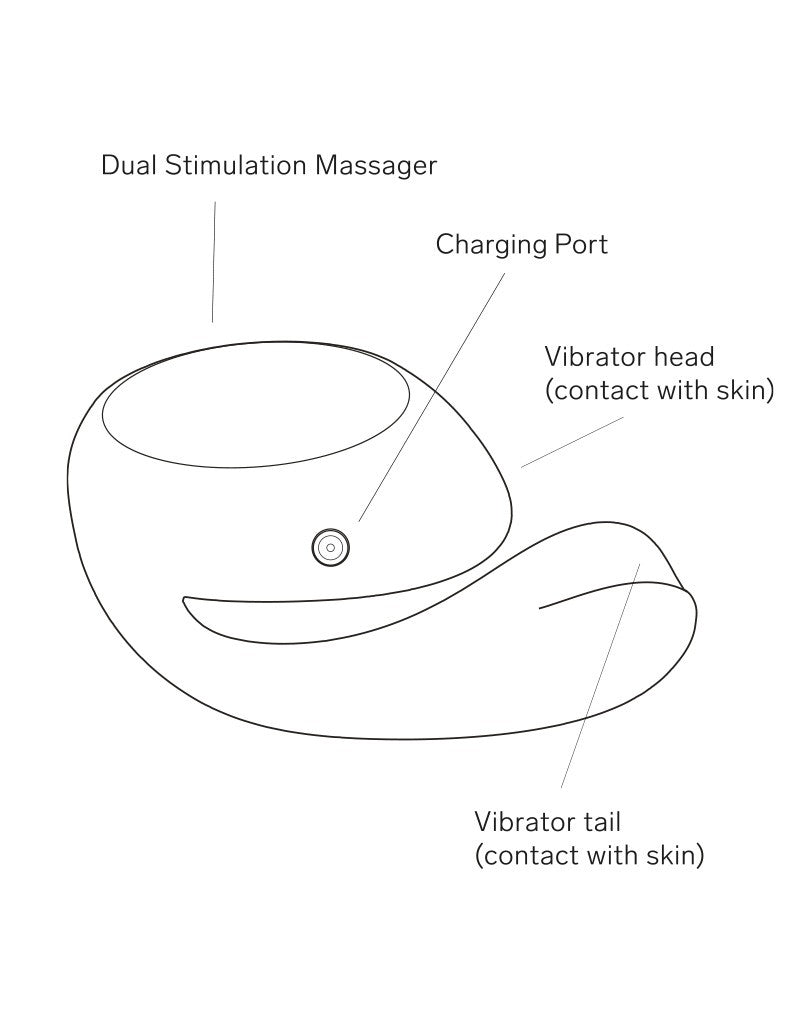 LELO - Ida Wave - Dual stimulation Vibrator Met Wave motion technologie En App Control - koraal