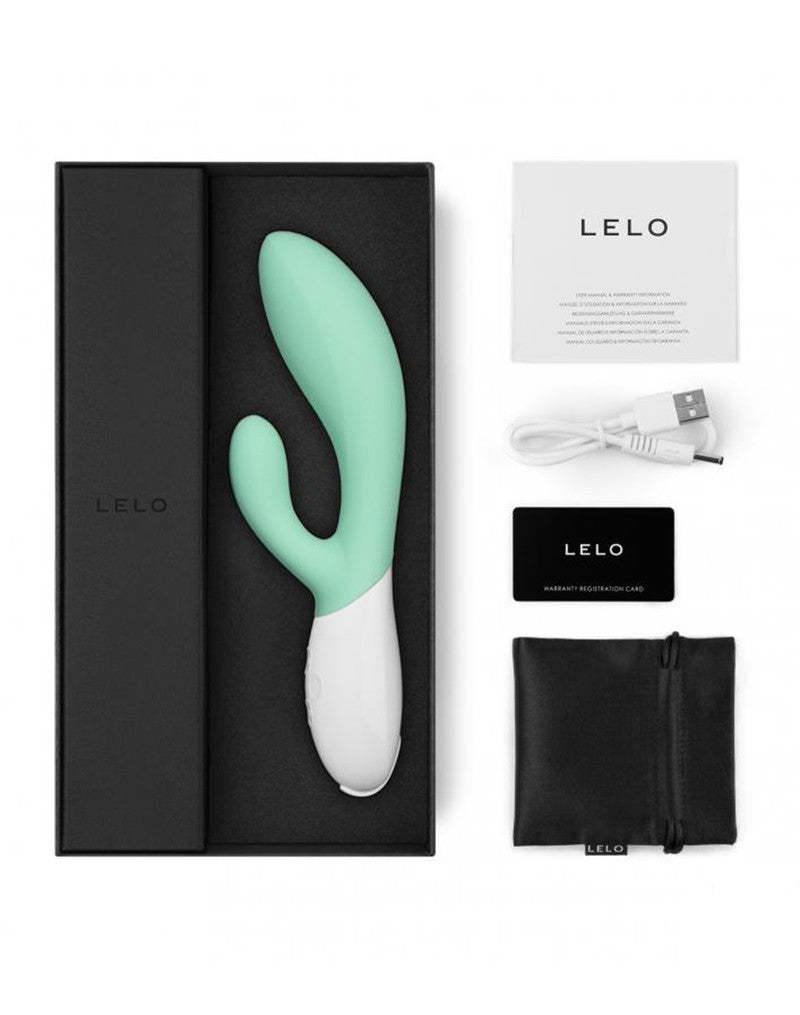 LELO - Ina 3 - Rabbit Vibrator - Lichtgroen