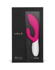LELO - Ina Wave 2 - Rabbit Vibrator - Fuchsia Roze
