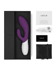 LELO - Ina Wave 2 - Rabbit Vibrator - Plum Paars