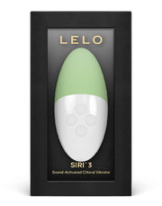 LELO - Siri 3 - Pulse Play Vibrator - Reageert op Geluid en Muziek - Lichtgroen