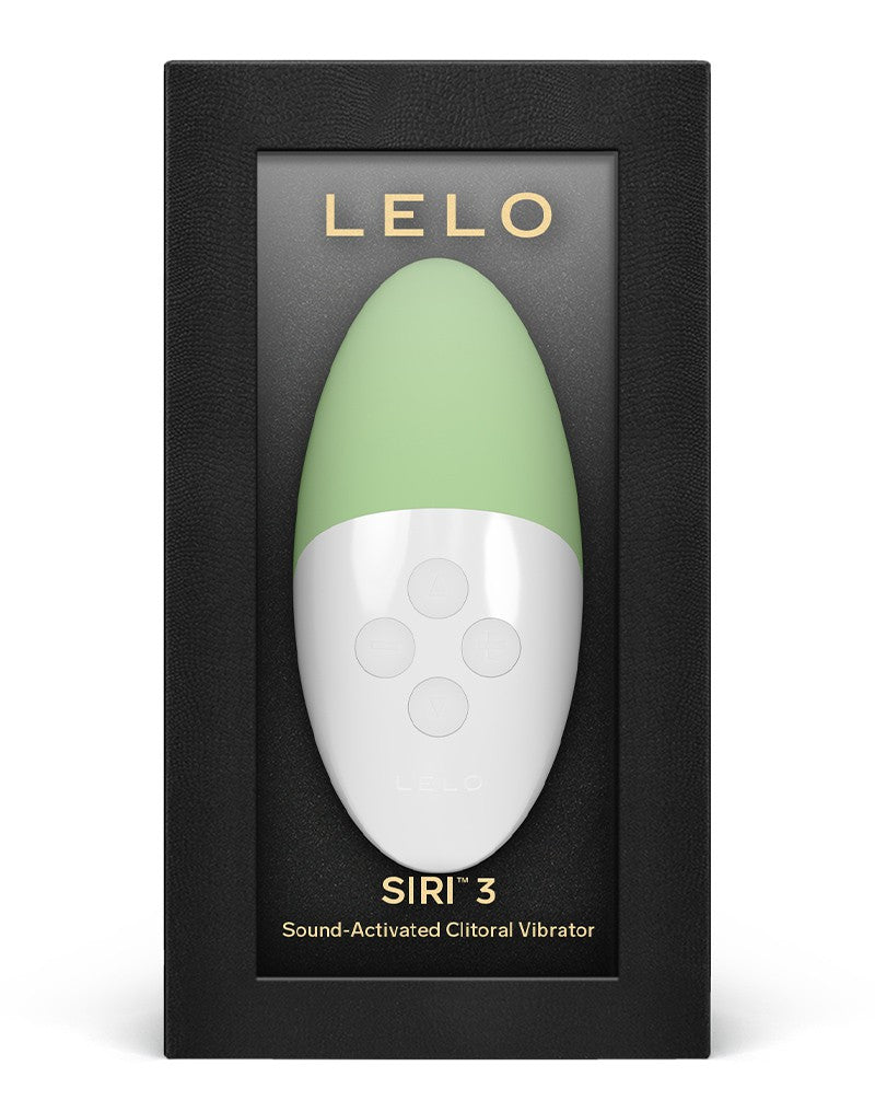 LELO - Siri 3 - Pulse Play Vibrator - Reageert op Geluid en Muziek - Lichtgroen