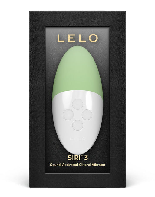 LELO - Siri 3 - Pulse Play Vibrator - Reageert op Geluid en Muziek - Lichtgroen