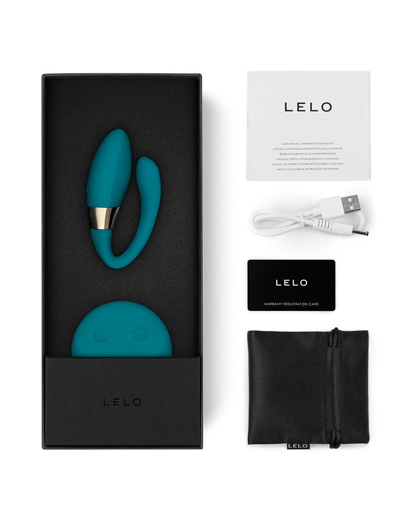 LELO - Tiani Duo - Partner Vibrator Met Afstandsbediening - Turquoise