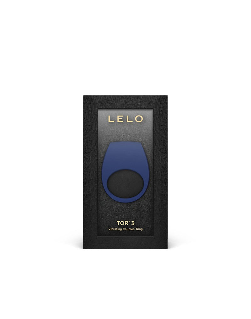 LELO - Tor 3 Vibrerende Cockring Voor Koppels met App Control - Blauw