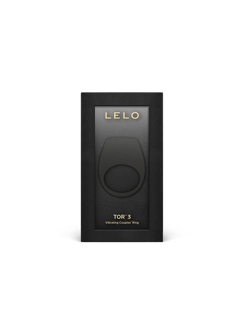 LELO - Tor 3 Vibrerende Cockring Voor Koppels met App Control - Zwart