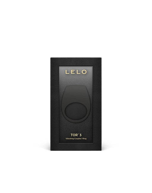 LELO - Tor 3 Vibrerende Cockring Voor Koppels met App Control - Zwart