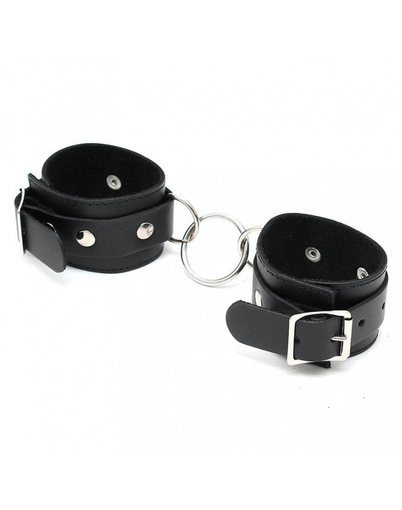 Leren Polsboeien Met Ring