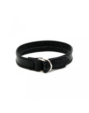 Rimba - Leren Cockring Met dubbele D-ring sluiting