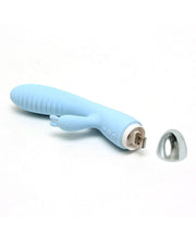 Leten - Faye 2 - Rabbit Vibrator - Lichtblauw