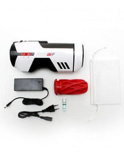 Leten Future Pro Masturbator - 220V - Stotend, Verwarmend & Zuigend