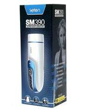 Leten - SM390 Super Masturbator - Telescopische trekbeweging - Verwarmend - Siliconen Sleeve