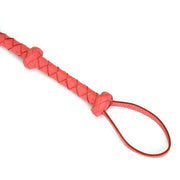 Liebe Seele - Angel's Kiss Bullwhip - Leren Bull Whip - Roze