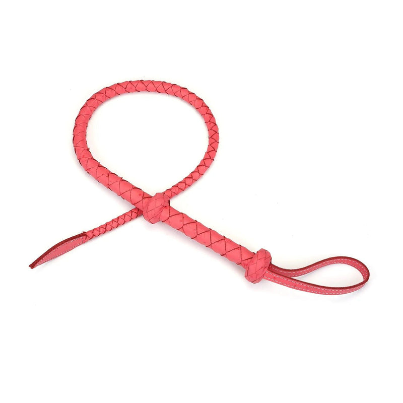 Liebe Seele - Angel's Kiss Bullwhip - Leren Bull Whip - Roze