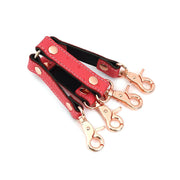 Liebe Seele - Angel's Kiss Exclusieve Leren Hogtie - Roze/Rosé Goud
