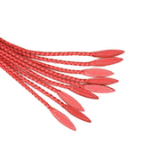 Liebe Seele - Angel's Kiss Gevlochten Cat O Nine Zweep/Flogger - Luxe En exclusief ontwerp - Roze
