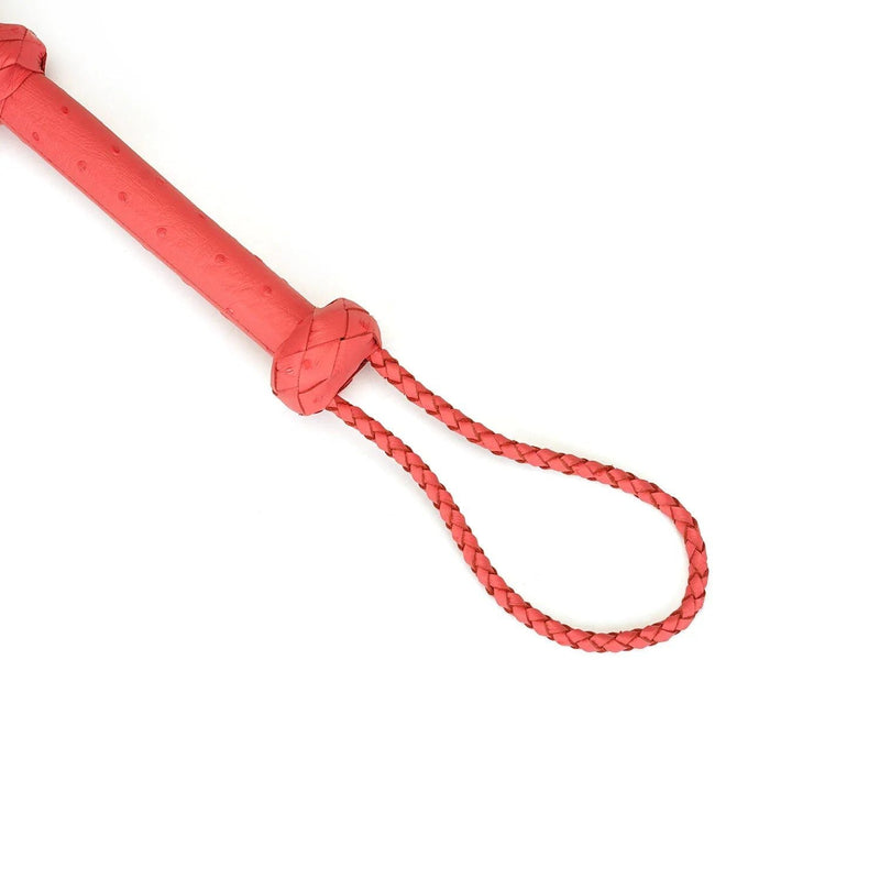 Liebe Seele - Angel's Kiss Gevlochten Cat O Nine Zweep/Flogger - Luxe En exclusief ontwerp - Roze