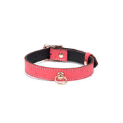 Liebe Seele - Angel's Kiss - Smalle Choker Met O-ring - Luxe En exclusief ontwerp - Roze/Rosé Goud