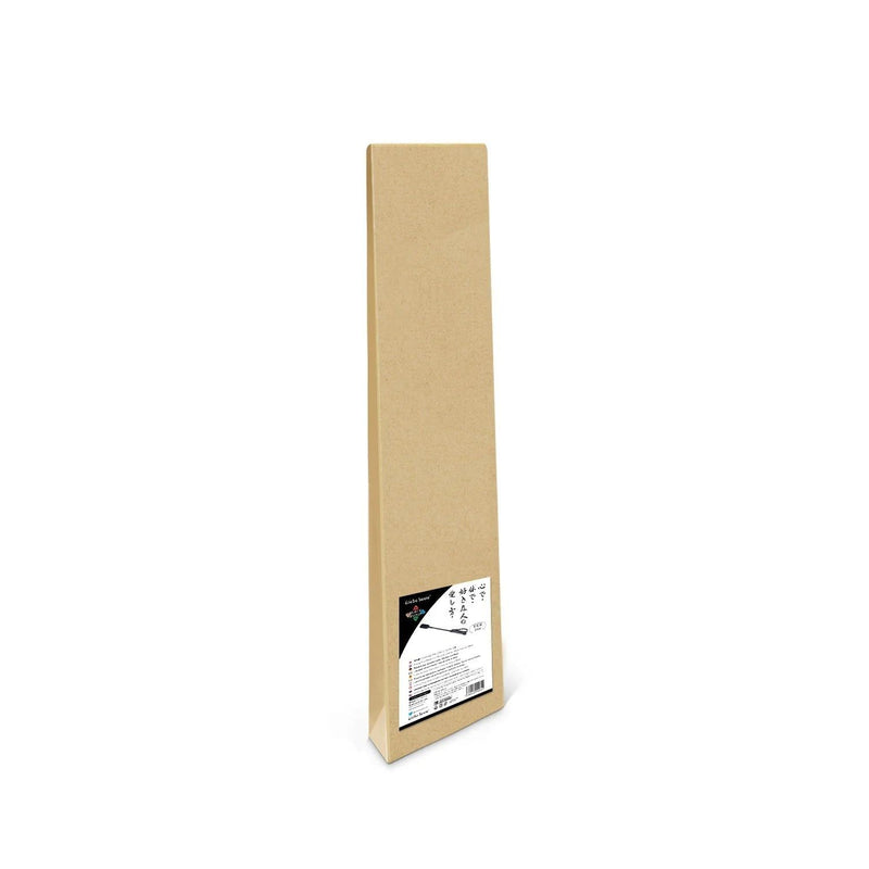Liebe Seele - Black Bond - Bonded Leren Paardrijzweep met Brede Tip - Eco-vriendelijk - Zwart