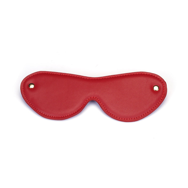 Liebe Seele - Bright Red - PU Lederen Blinddoek - Vegan - Rood