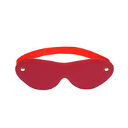 Liebe Seele - Bright Red - PU Lederen Blinddoek - Vegan - Rood