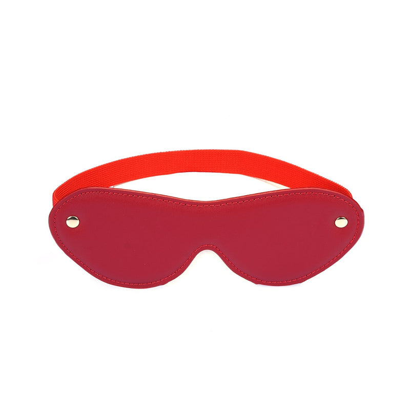 Liebe Seele - Bright Red - PU Lederen Blinddoek - Vegan - Rood