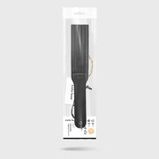 Liebe Seele - Dark Secret Exclusieve Lederen Strafriem- Dubbele Paddle - Zwart
