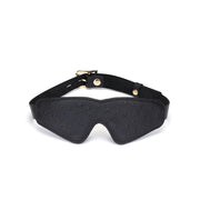 Liebe Seele - Demon's Kiss Blinddoek Met Zachte Binnenvoering - Luxe En exclusief ontwerp - /Zwart/Goud