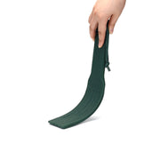 Liebe Seele - Mossy Chic Leren Spanking Paddle – Groen & Goud-Erotiekvoordeel.nl