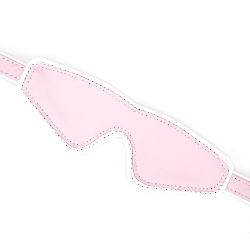 Liebe Seele - Fairy - Leren Blinddoek - Roze/Wit