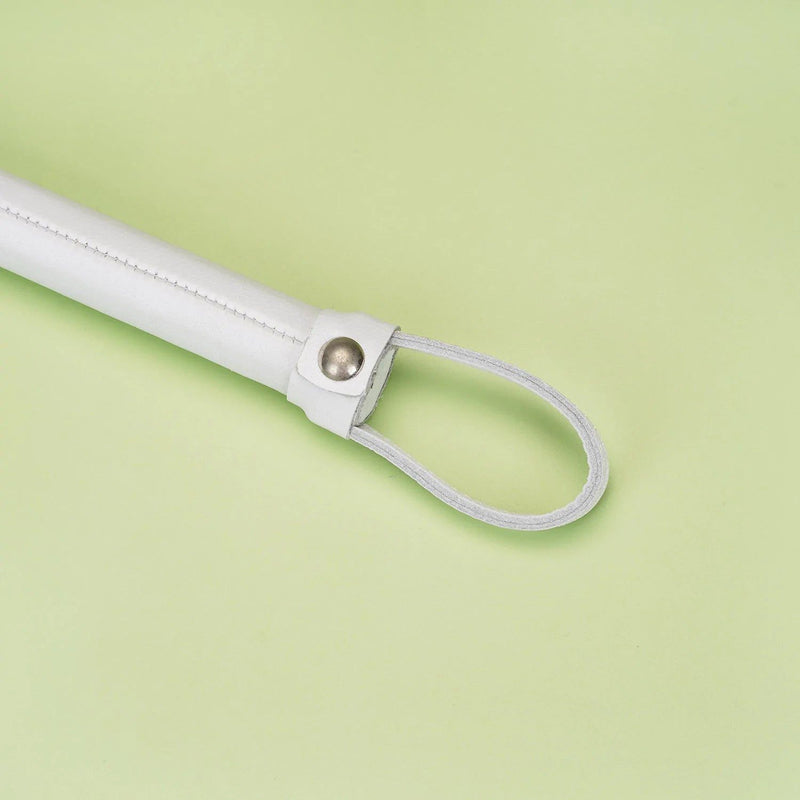 Liebe Seele - Fuji White - Leren Flogger - Wit-Erotiekvoordeel.nl