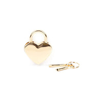 Liebe Seele - Hartvormige Luxe slotjes Voor Boeien - Twee Stuks - Goud