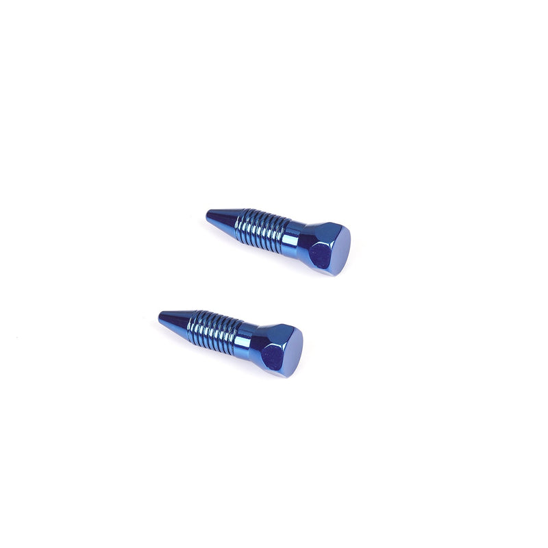 Liebe Seele - Magnetische Tepelklemmen - In de Vorm van Schroeven - Blauw Chroom